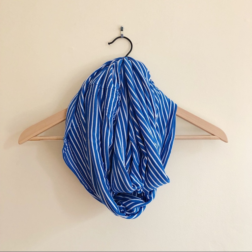 J Crew Striped Infinity Scarf